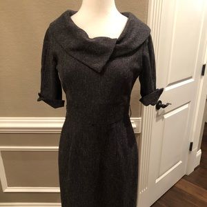 EUC White House Black Market Jackie O Dress Size 4